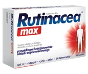 Przeziębienie i grypa - Aflofarm Rutinacea Max 60 szt. - miniaturka - grafika 1