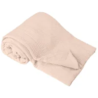 Koce i narzuty dla dzieci - BabyMatex, kocyk muślinowy Muslin, 75 cm x 100 cm, beżowy - miniaturka - grafika 1