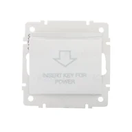 Wyłączniki światła i elektryczne - Kanlux Łącznik hotelowy z opóźnieniem wyłączenia DOMO 01-1190-102 bi 24728 - miniaturka - grafika 1