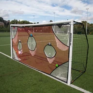 Piłka nożna - Mata celności QUICKPLAY TARGET NET 12x6' 360x180 CM - miniaturka - grafika 1
