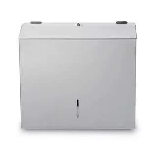 Metalowy pojemnik(podajnik) na ręczniki składane ZZ Sanjo PH500MB - Ręczniki papierowe - miniaturka - grafika 2