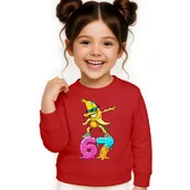 Bluzy dla dziewczynek - BLUZA DZIECIĘCA 67 SIX SEVEN VIRAL 134-140 DLA CHŁOPCA DZIEWCZYNKI - miniaturka - grafika 1