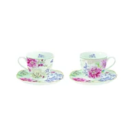 Filiżanki - Nuova R2S Zestaw 2 szt. filiżanek z talerzykami 1060 CHI - miniaturka - grafika 1