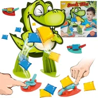 Zabawki interaktywne dla dzieci - WOOPIE Gra Zręcznościowa "Głodny Dinozaur" - miniaturka - grafika 1
