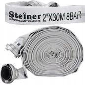 Węże ogrodowe i zraszacze - Wąż Strażacki Parciany 2" Cale 30M + Złącza - miniaturka - grafika 1