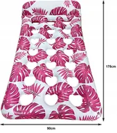 Zabawki i gry sportowe - Materac Dmuchany Materac Do Plywania Kolorowy Materac 175x90cm Rozowy - miniaturka - grafika 1