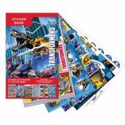 Zabawki kreatywne - Sticker Boo Książeczka z naklejkami Transformers - miniaturka - grafika 1
