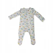 Pajacyki dla niemowląt - Pajacyk dziecięcy rękaw ANGEL DEAR 0/3 miesiące - miniaturka - grafika 1