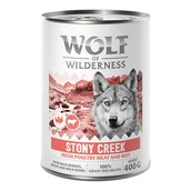 Mokra karma dla psów - Wolf of Wilderness "Expedition" Stony Creek - drób z wołowiną, 1 x 400 g - Adult - miniaturka - grafika 1