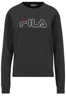 Bluzy damskie - FILA Damska bluza na siedzeniu, czarna, L, czarny, L - miniaturka - grafika 1