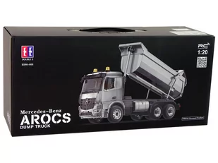 Wywrotka Metalowa Mercedes Arocs Ciężarówka R/C Aplikacja E590-003 - Zabawki zdalnie sterowane - miniaturka - grafika 6