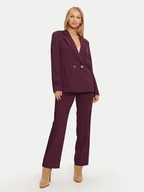 Marynarki i żakiety damskie - Guess Marynarka Viviane W4BN58 WGIH2 Bordowy Regular Fit - miniaturka - grafika 1
