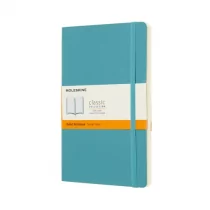 Moleskine 8058341715505 notesy  klasyczny kolekcja Large/A5; liniowane; Soft Cover; szybki dostęp Niebieski QP616B35 - Notesy i bloczki - miniaturka - grafika 1