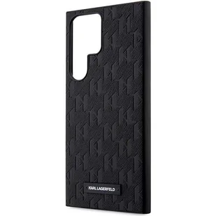 Karl Lagerfeld KLHCS23LSAKLHPK S23 Ultra S918 hardcase czarny/black Saffiano Mono Metal Logo - Etui i futerały do telefonów - miniaturka - grafika 6