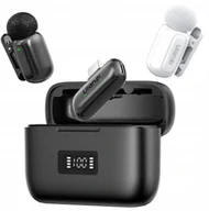 Mikrofony komputerowe - 2x Bezprzewodowy Mikrofon 100m Do Telefonu Na Usb Type-c Usb-c Ulanzi / A200 / Sku: A048 SB11306 - miniaturka - grafika 1