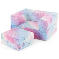 Zestawy mebli dla dzieci - Modułowa sofa dla dzieci Świecąca w ciemności Fluoroscencyjna - miniaturka - grafika 1