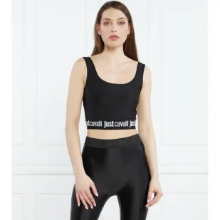 Just Cavalli Top | Slim Fit - Koszulki i topy damskie - miniaturka - grafika 1