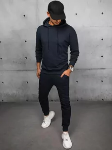 Dres męski ciemnogranatowy Dstreet AX0674-XL - Dresy męskie - miniaturka - grafika 1