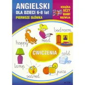 Książki do nauki języka angielskiego - Angielski dla dzieci 6-8 lat Pierwsze słówka - Monika Ostrowska - miniaturka - grafika 1