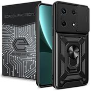 Etui i futerały do telefonów - ETUI EXOGUARD CAMSHIELD + SZKŁO - INFINIX NOTE 30 VIP - PANCERNE CASE OBUDOWA FUTERAŁ RING - miniaturka - grafika 1