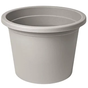 Doniczka plastikowa Cylindro śr.23 cm piaskowa Vog - Donice - miniaturka - grafika 1
