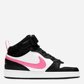 Buty dla dziewczynek - Sneakersy młodzieżowe dziewczęce wysokie Nike Court Borough Mid 2 (Gs) CD7782-005 39 (6.5US) Czarne (194953181241). Tenisówki i trampki dziewczęce - miniaturka - grafika 1