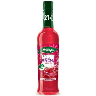Syrop do herbaty HERBAPOL Owocowa Spiżarnia Oranżada 420 ml - Śmietanki i dodatki do kawy - miniaturka - grafika 1