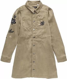 Replay sukienka dziewczęca, 533 zieleń wojskowa, 10 Lata - Sukienki - miniaturka - grafika 1