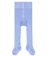 Rajstopy - FALKE Uniseks - niemowlęta Rajstopy Family B TI Zrównoważona Bawełna grube jednokolorowe 1 Para, Niebieski (Crystal Blue 6290), 62-68 (1-6 miesiące) - miniaturka - grafika 1