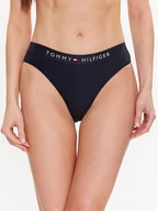 Majtki damskie - Tommy Hilfiger Figi klasyczne UW0UW04145 Granatowy - miniaturka - grafika 1