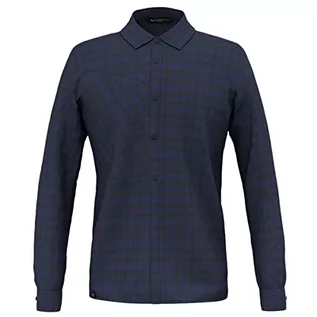 Koszule męskie - SALEWA Fani Flannel 5pl M L/S Shirt. Koszula męska z długim rękawem - grafika 1