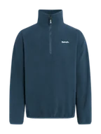 Swetry męskie - BENCH Sweter męski polarowy (Granatowy, XL) - miniaturka - grafika 1