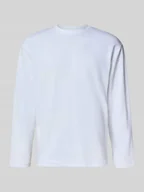 Koszulki męskie - Bluzka z długim rękawem o luźnym kroju z mieszanki bawełny model ‘LOOSEOSCAR’ - miniaturka - grafika 1