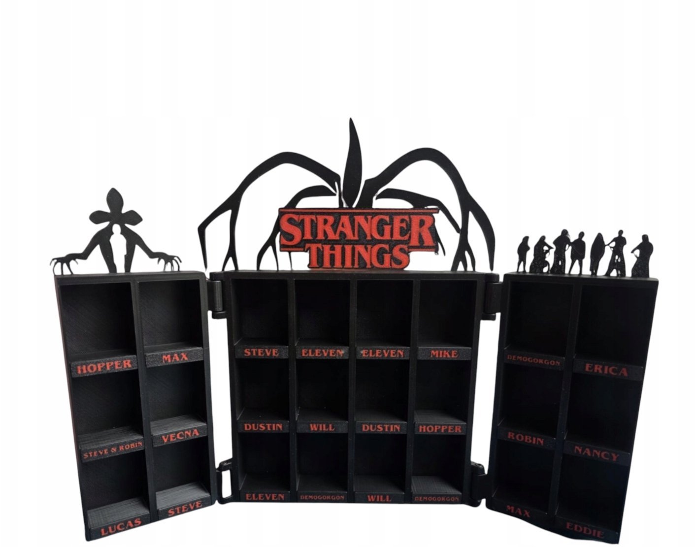 Składana Skrzynia Półka NA FIGURKI STRANGER THINGS