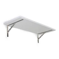 Półki do salonu - Półka stała, 800 x 270 mm, biały - miniaturka - grafika 1
