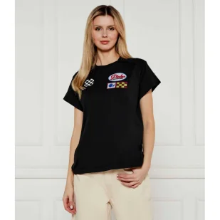 Pinko T-shirt RANDAL Regular Fit - Koszulki i topy damskie - miniaturka - grafika 1