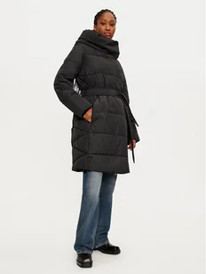 Vero Moda Kurtka zimowa Leonie Kate 10320520 Czarny Loose Fit - Kurtki damskie - miniaturka - grafika 1