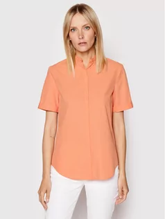 Koszule damskie - Boss Koszula Befelina 50469961 Pomarańczowy Relaxed Fit - grafika 1