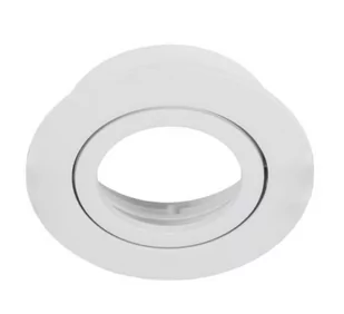 Punktowa Oprawa Sufitowa Okrągła Wpuszczana Aktyn 1 Ov Biała Ip20 Edo777119 Edo - Oprawy, klosze i abażury - miniaturka - grafika 1