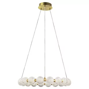 Lampa wisząca Diamond 18 18xLED CCT złota LP-2202/18P GD - Light Prestige - Lampy sufitowe - miniaturka - grafika 1