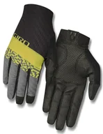 Rękawiczki rowerowe - Giro, Rękawiczki kolarskie męskie, Rivet CS citron green, szary, rozmiar L - miniaturka - grafika 1