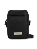 Nerki - Calvin Klein Saszetka Sleek Slim Reporter LV04D3233G Czarny - miniaturka - grafika 1