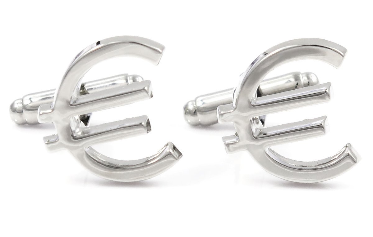 Srebrne spinki do mankietów - Euro U23