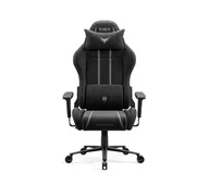 Fotele gamingowe - Diablo Chairs X-One 2.0 Normal Size Black Moss Gamingowy do 150kg Tkanina Czarny - miniaturka - grafika 1