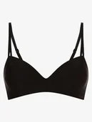 Biustonosze - Calvin Klein Damski biustonosz push-up Kobiety Sztuczne włókno czarny jednolity, 70B - miniaturka - grafika 1