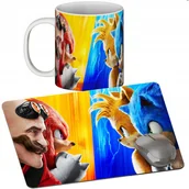 Podkładki pod mysz - Zestaw Kubek + Podkładka - Sonic - Prezent Wiele Wzorów + Imię - miniaturka - grafika 1