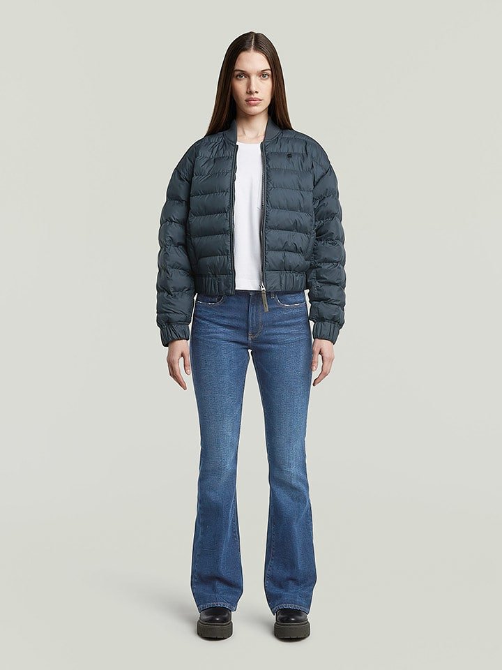 G-Star Kurtka pikowana w kolorze granatowym