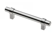 Meble modułowe i akcesoria - Reling Meblowy Gtv Triest, C=96 Mm, L=136 Mm, Stal, Stal Szczotkowana - miniaturka - grafika 1