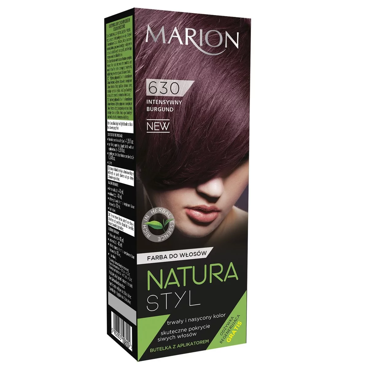 Marion Natura Styl 630 Intensywny burgund