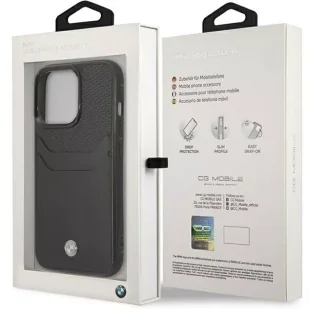 Etui na telefon BMW BMHCP14X22RSEPK do Apple iPhone 14 Pro Max 6,7" czarny/black Leather Card Slot - Etui i futerały do telefonów Etui na telefon BMW BMHCP14X22RSEPK do Apple iPhone 14 Pro Max 6,7" czarny/black Leather Card Slot - Etui i futerały do telefonów - miniaturka - grafika 8